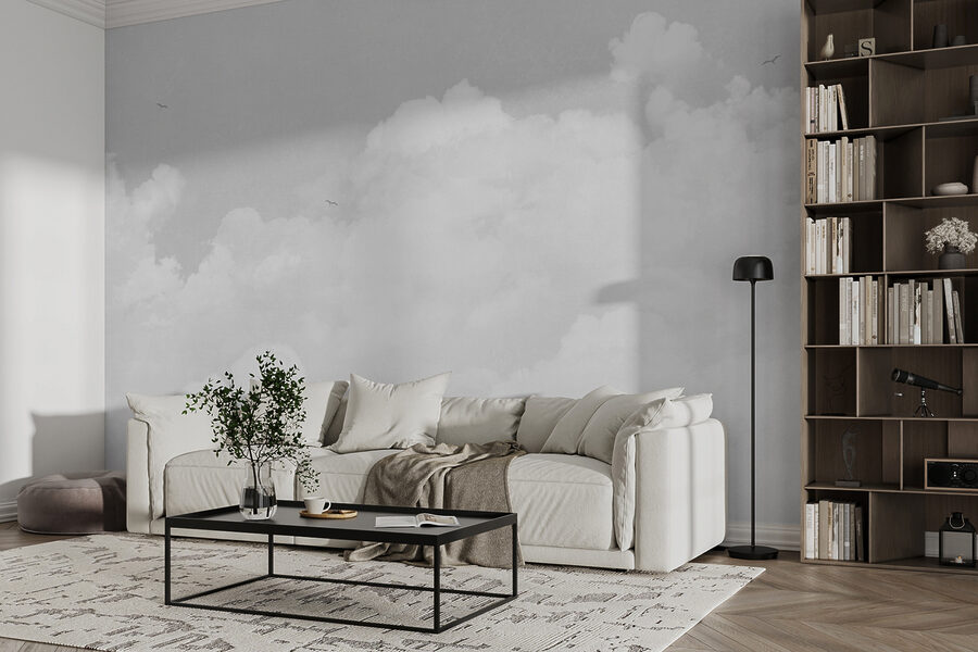Un nuage blanc dans le ciel Un nuage blanc dans le ciel