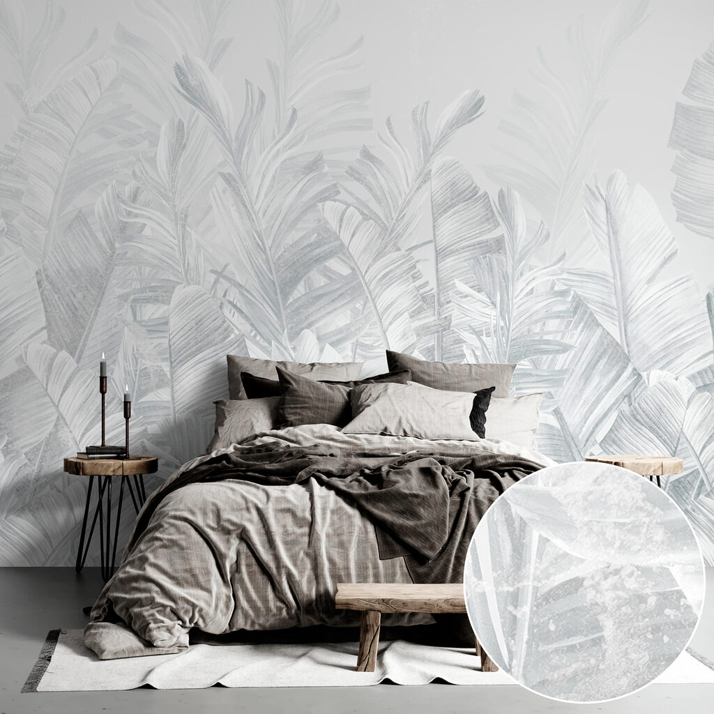 A group of white leaves A group of white leaves