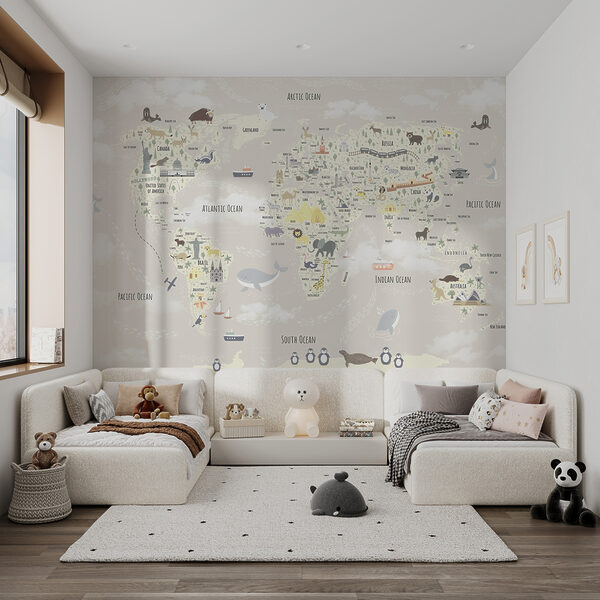 Une carte du monde Une carte du monde