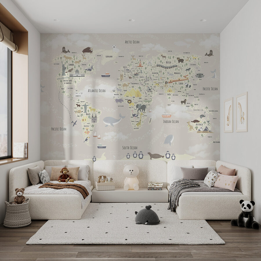 Une carte du monde