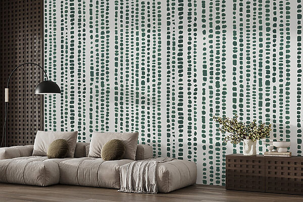Un motif vert et blanc Un motif vert et blanc