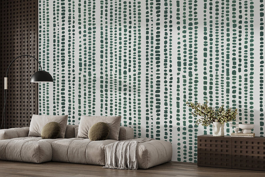 Un motif vert et blanc Un motif vert et blanc