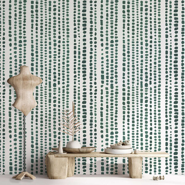 Un motif vert et blanc Un motif vert et blanc