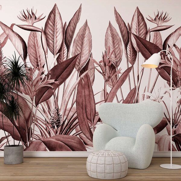 Feuillage tropical aux teintes subtiles Feuillage tropical aux teintes subtiles