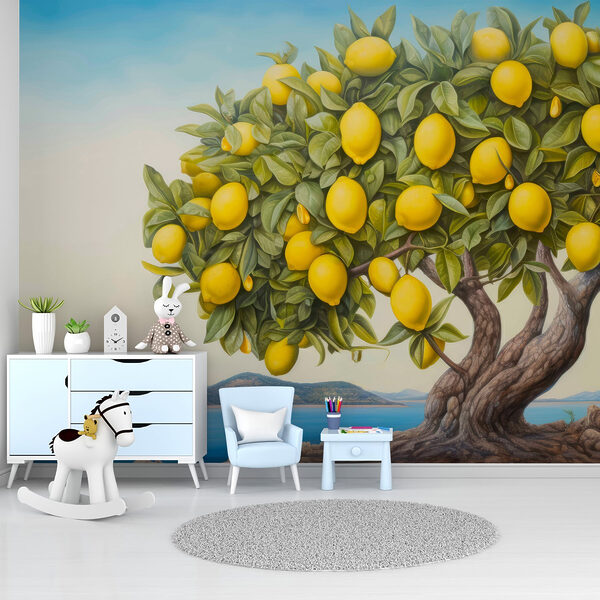 Un citronnier avec des fruits Un citronnier avec des fruits