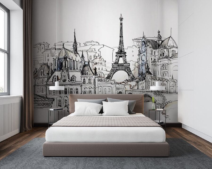 Dessin d'une ville