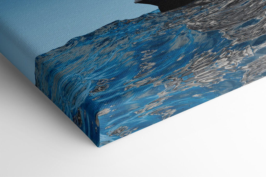 A sailboat in the water