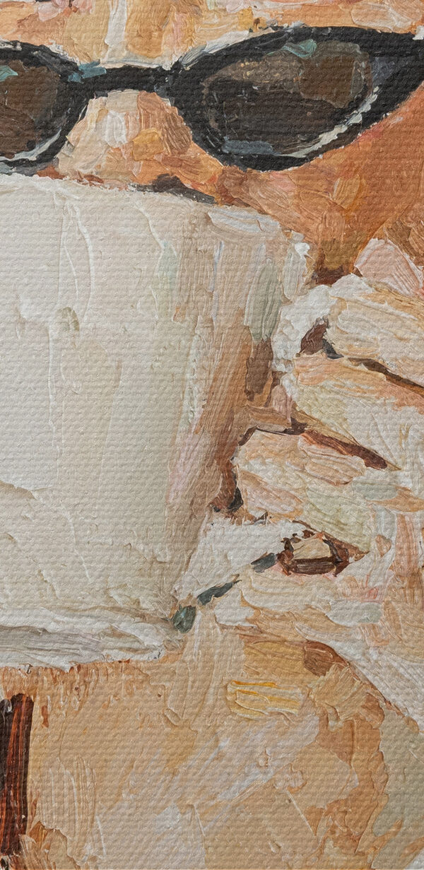 Peinture d'une femme tenant une tasse Peinture d'une femme tenant une tasse