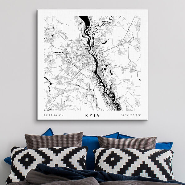 Carte d'une ville Carte d'une ville