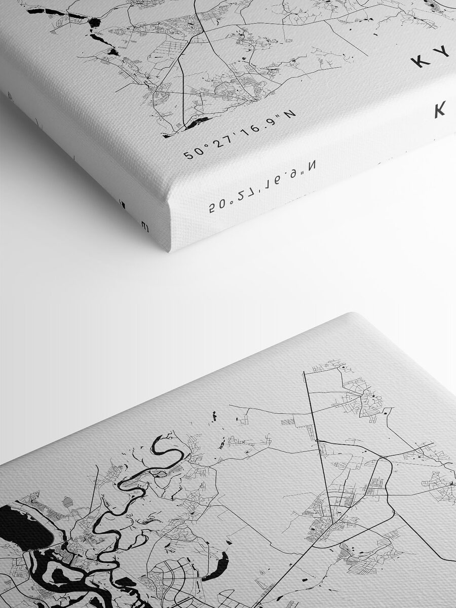 Carte d'une ville