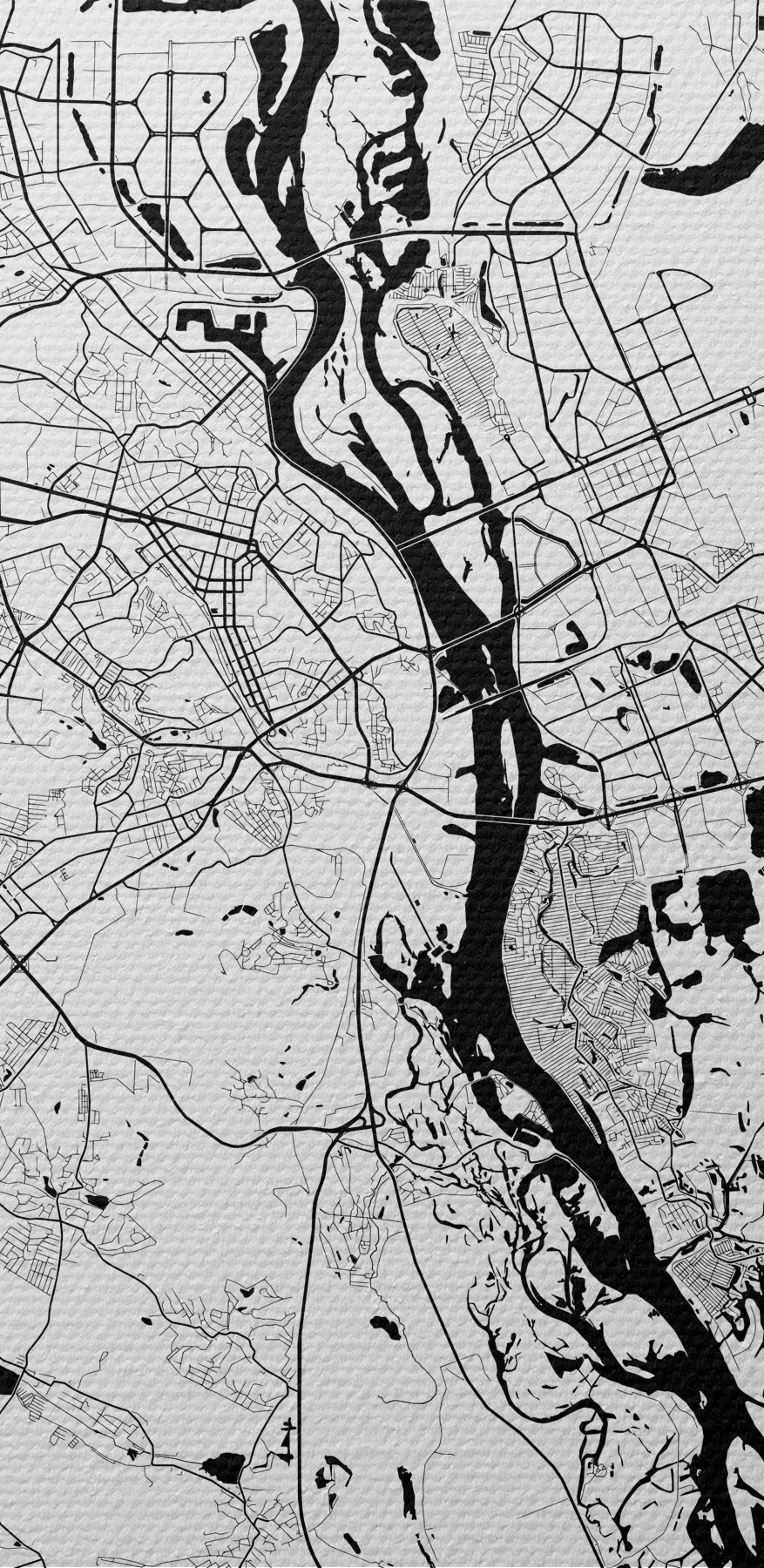 Carte d'une ville