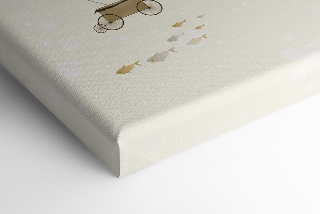 A map of the world with animals