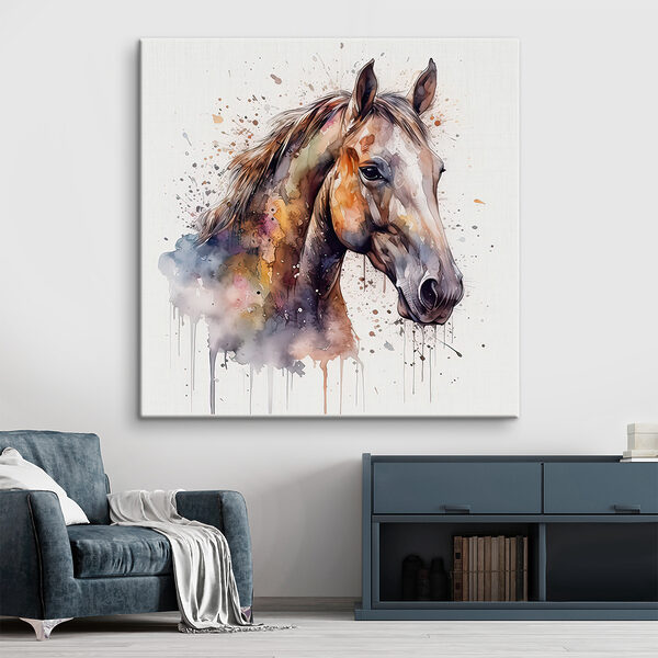 Peinture d'un cheval Peinture d'un cheval