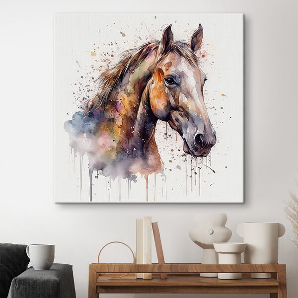 Peinture d'un cheval Peinture d'un cheval