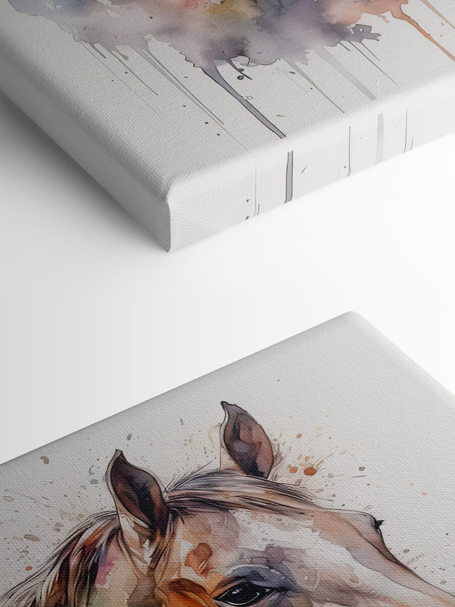 Peinture d'un cheval