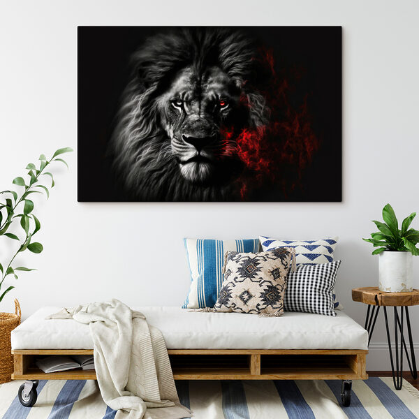 Un lion noir aux yeux rouges Un lion noir aux yeux rouges