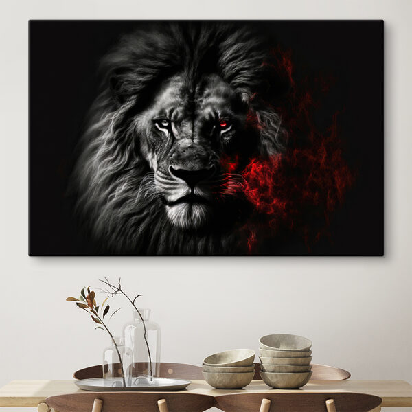 Un lion noir aux yeux rouges Un lion noir aux yeux rouges