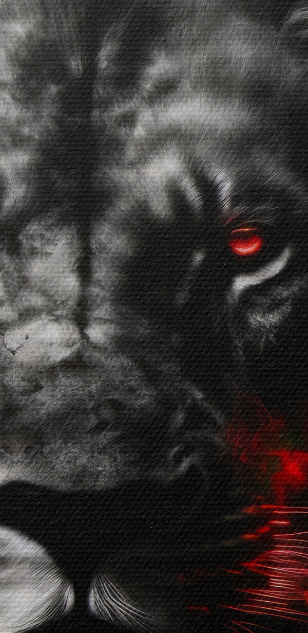Un lion noir aux yeux rouges Un lion noir aux yeux rouges