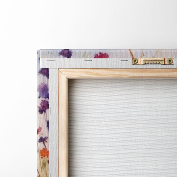 Peinture de fleurs dans un champ Peinture de fleurs dans un champ