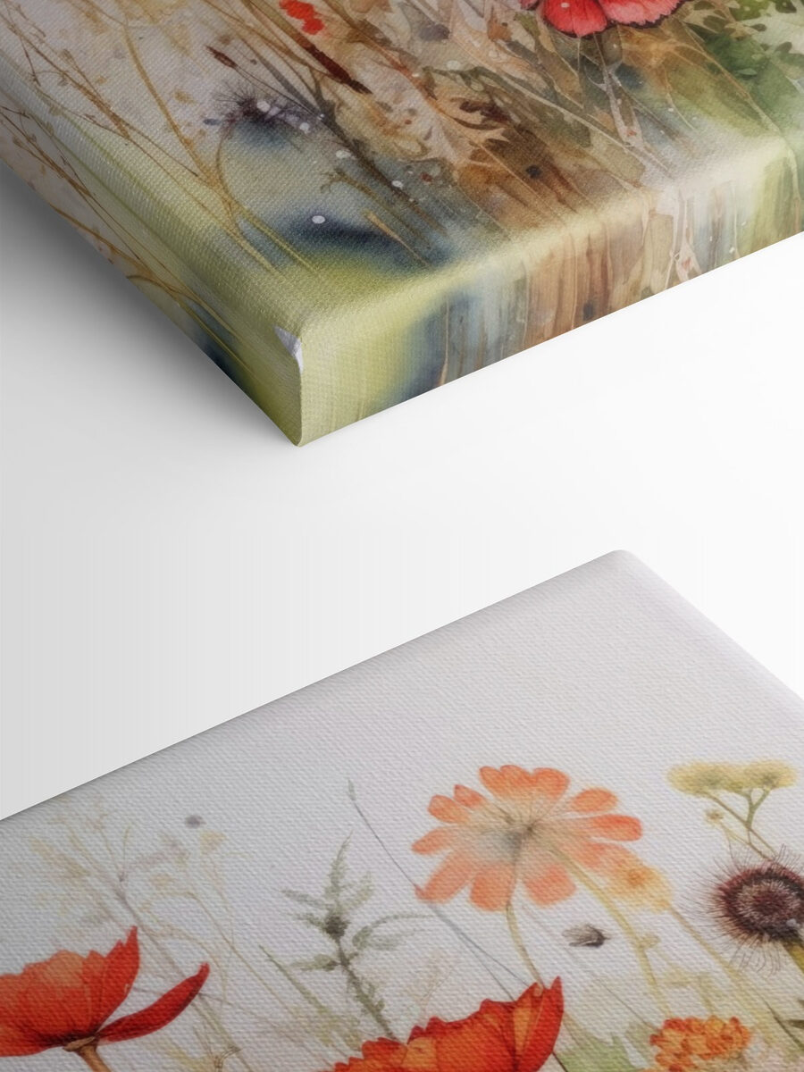 Tableaux Une peinture de fleurs et de plantes – Image 6