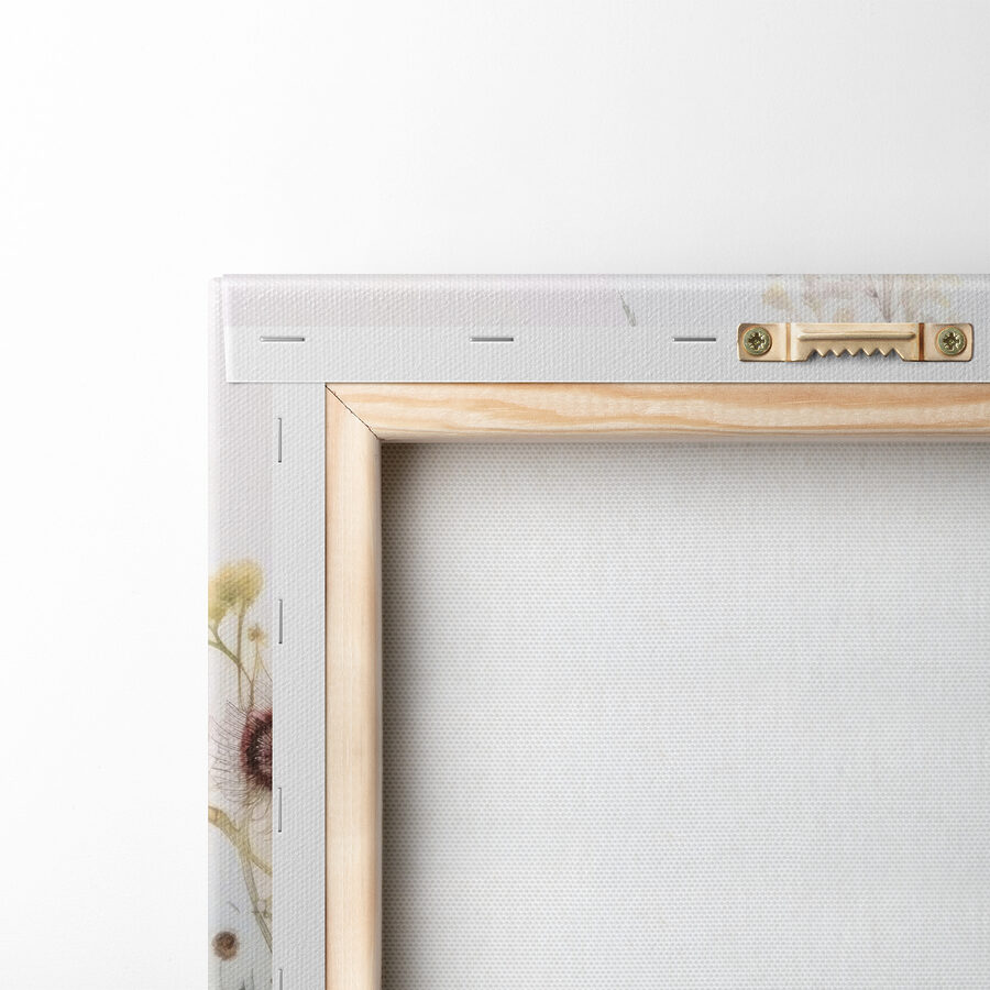 Tableaux Une peinture de fleurs et de plantes – Image 8