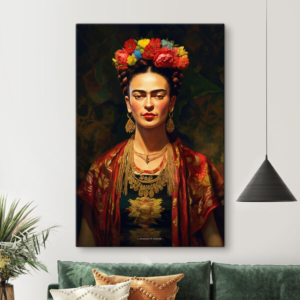 Une femme avec des fleurs dans les cheveux Une femme avec des fleurs dans les cheveux