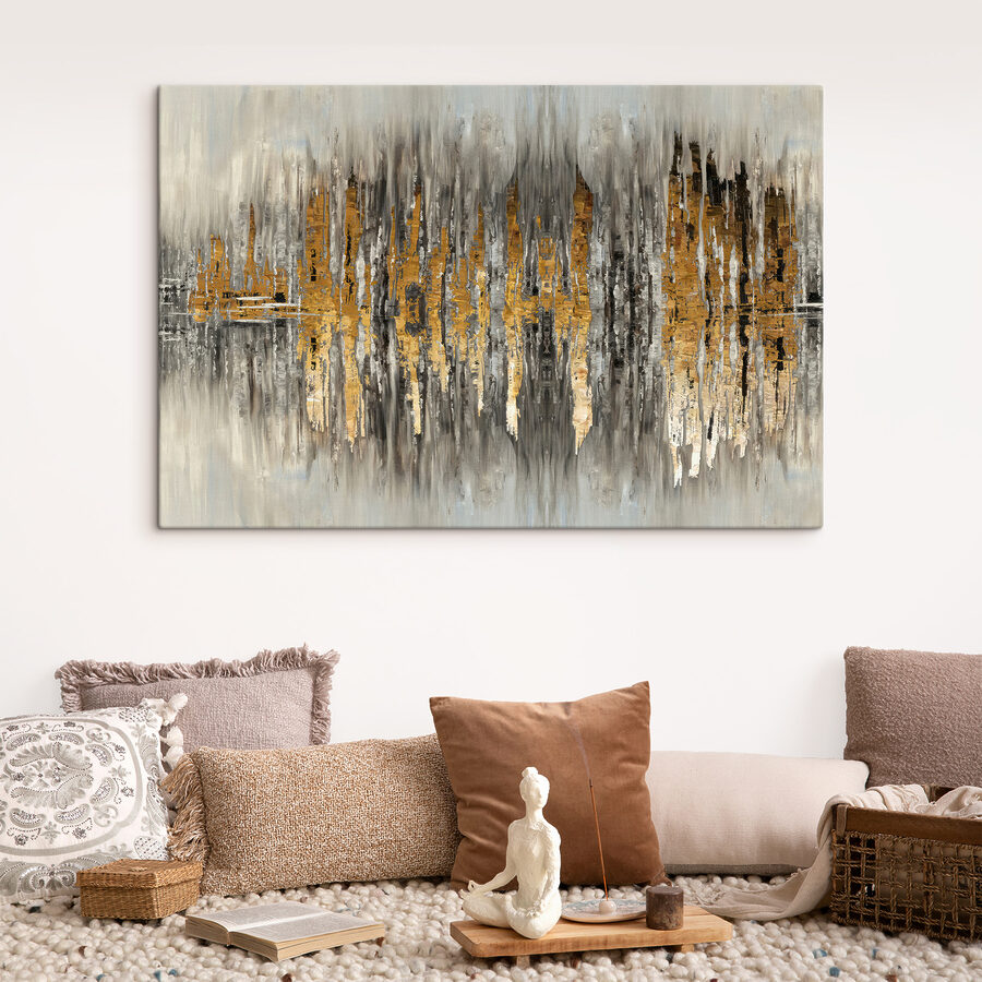 Gros plan sur une peinture
