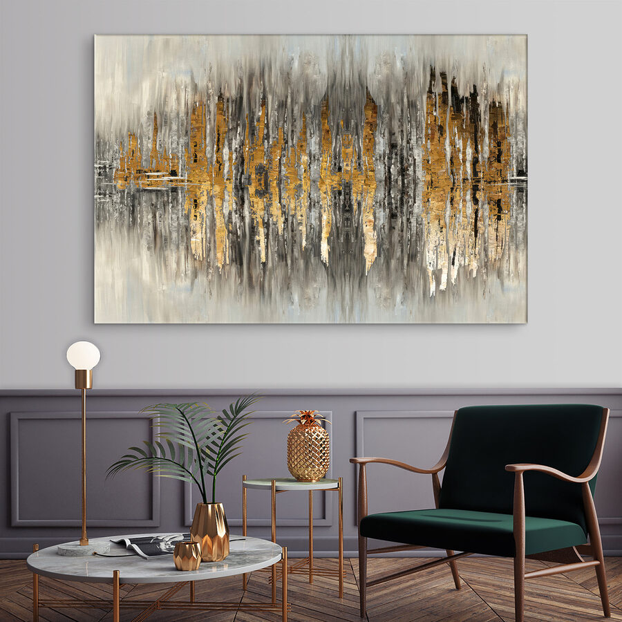 Gros plan sur une peinture