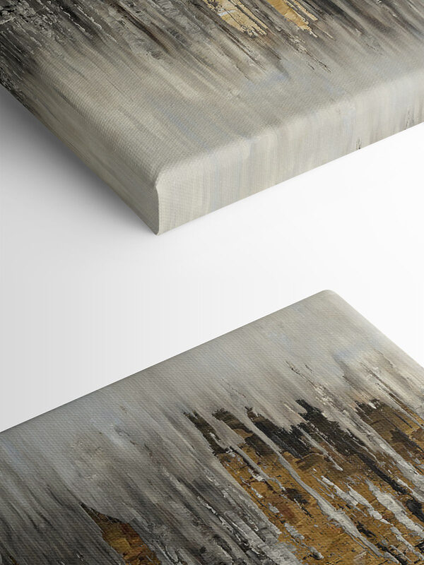 Gros plan sur une peinture Gros plan sur une peinture