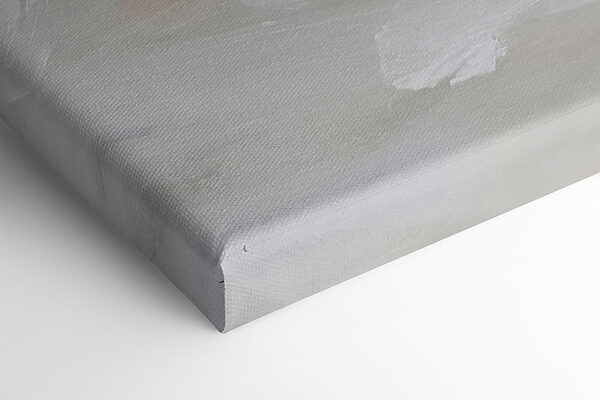 Un art abstrait blanc et gris Un art abstrait blanc et gris
