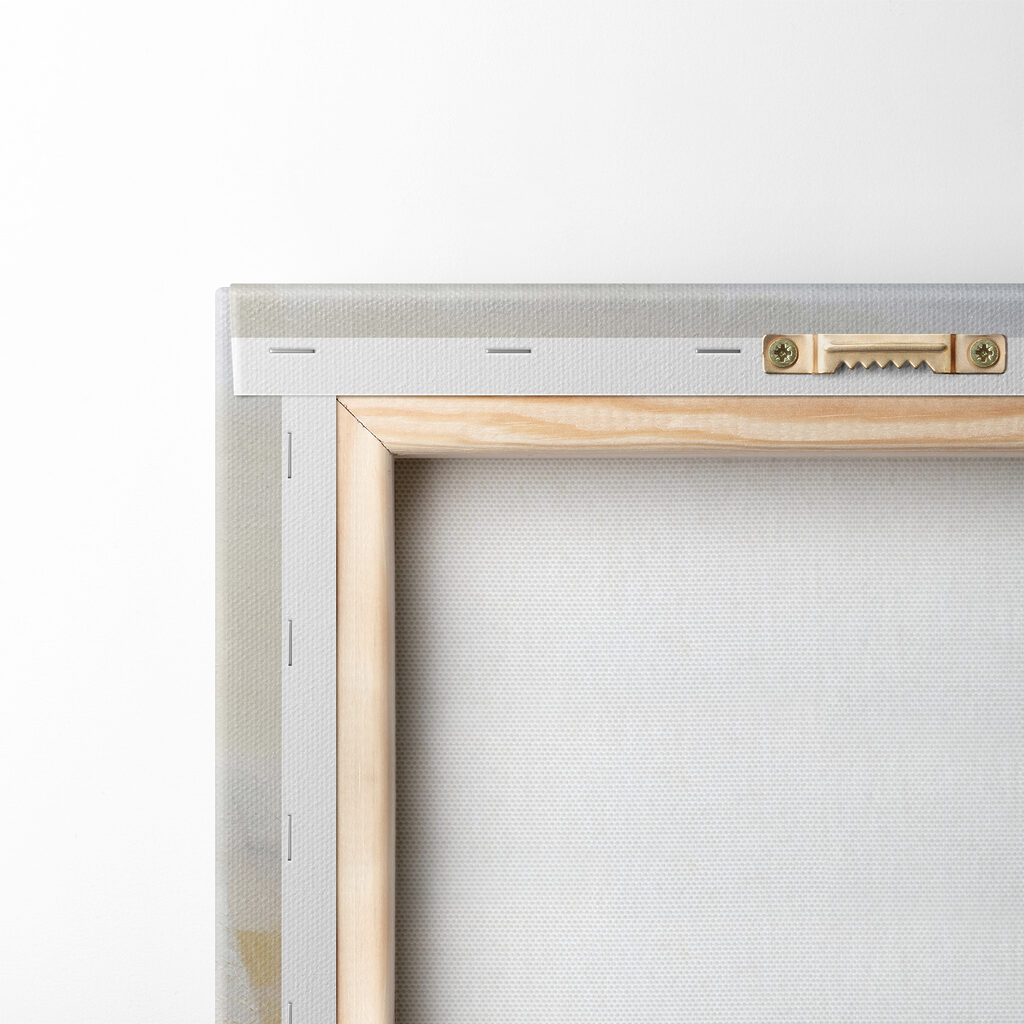 A white and grey abstract art