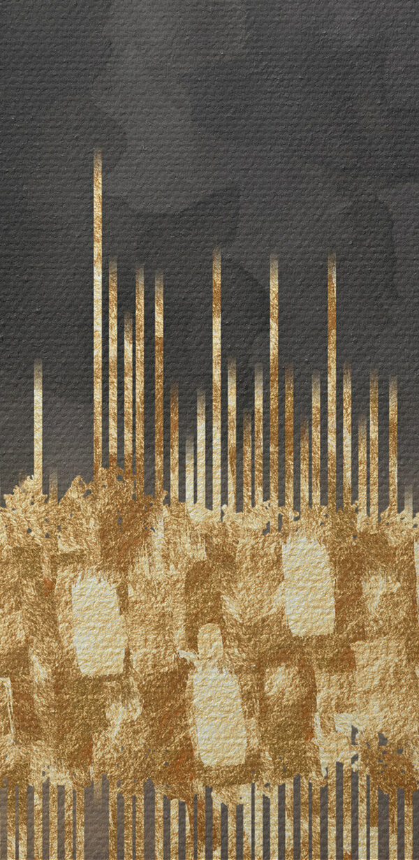Paysage urbain abstrait dans des teintes chatoyantes. Paysage urbain abstrait dans des teintes chatoyantes.