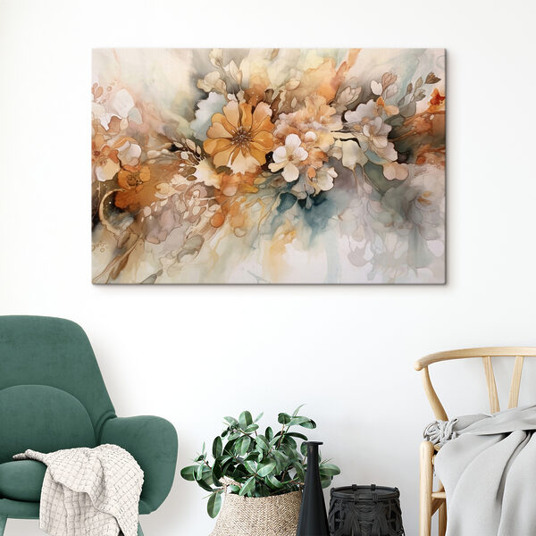 Un tableau de fleurs Un tableau de fleurs