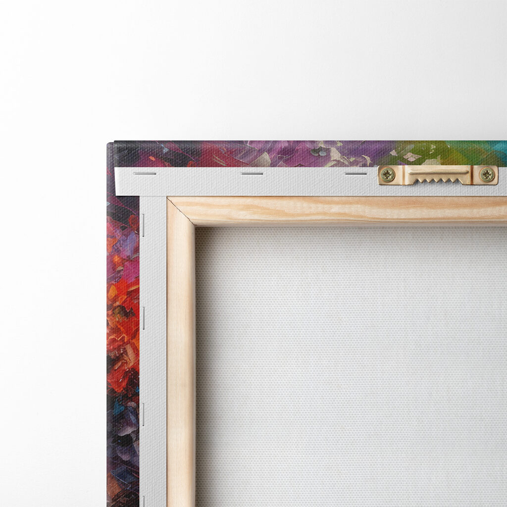 A colorful painting of many colors A colorful painting of many colors