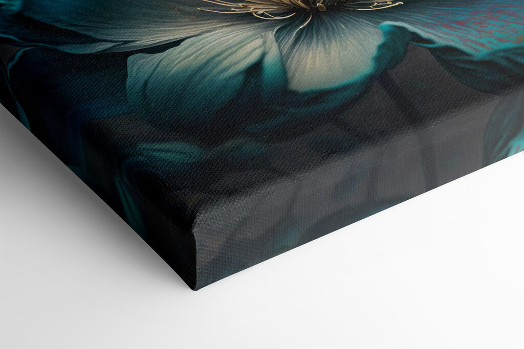 A close up of a flower