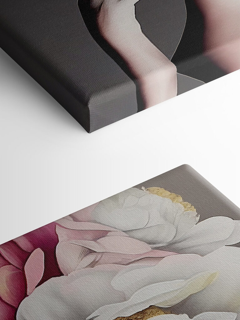 A woman with flowers on her head A woman with flowers on her head