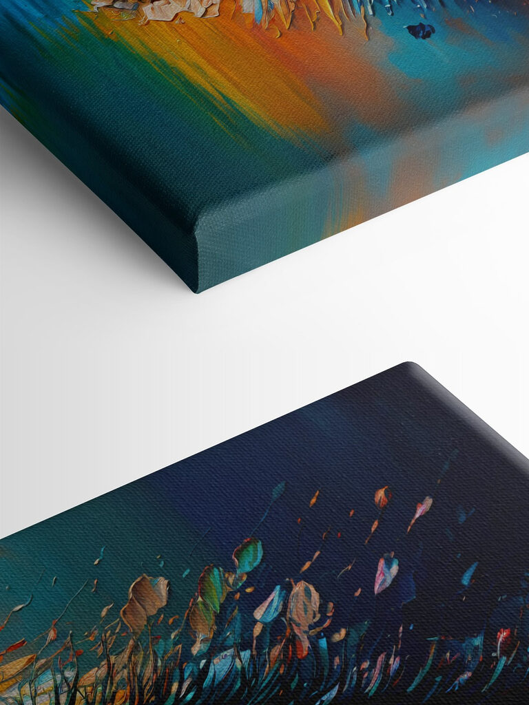 A colorful eye with many colors A colorful eye with many colors