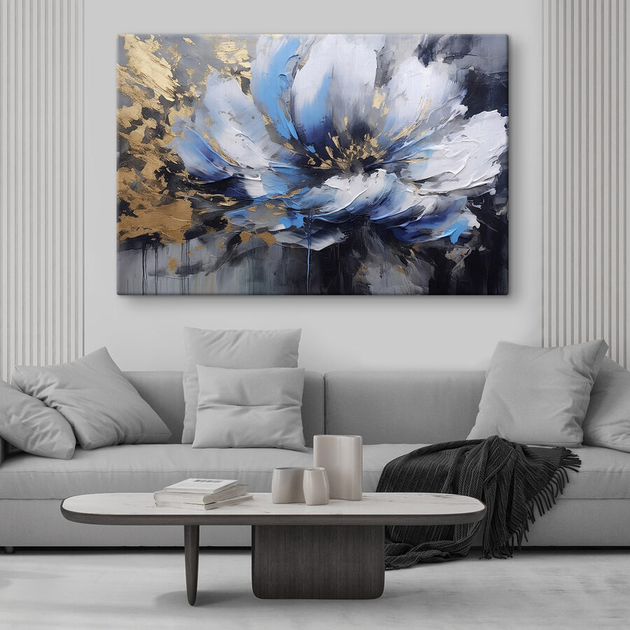 Peinture d'une fleur