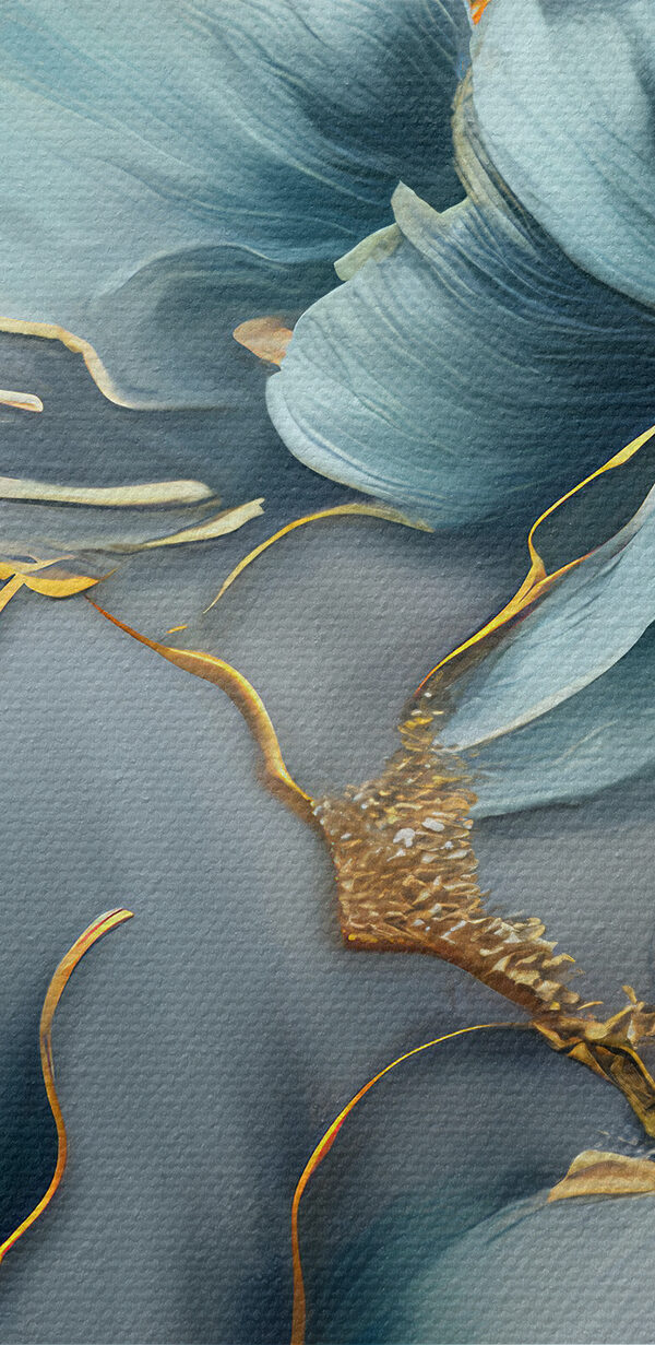 Gros plan sur une peinture Gros plan sur une peinture
