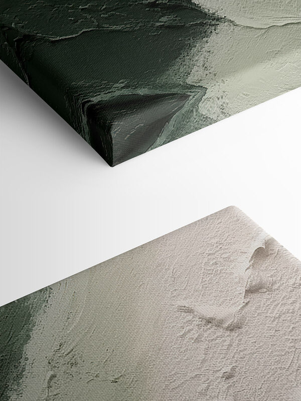 Gros plan sur une peinture Gros plan sur une peinture