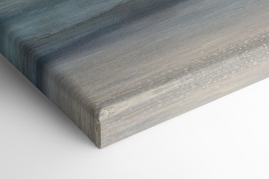 A painting of a beach