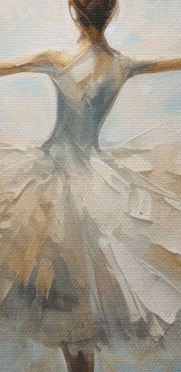 Peinture d'une femme dansant Peinture d'une femme dansant
