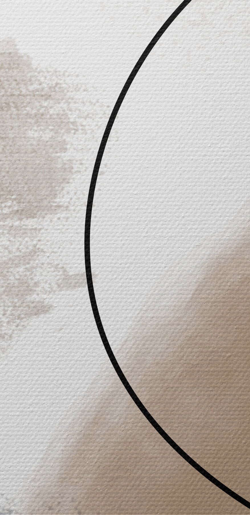 Formes abstraites dans des tons sourds.