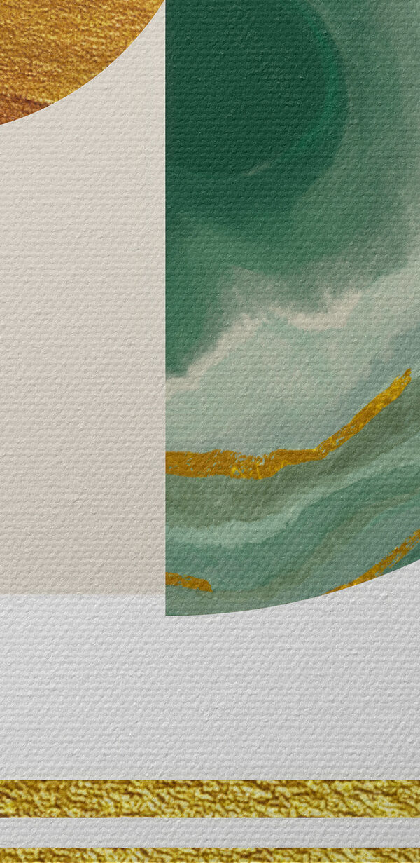 Harmonie abstraite dans l'émeraude et les textures. Harmonie abstraite dans l'émeraude et les textures.