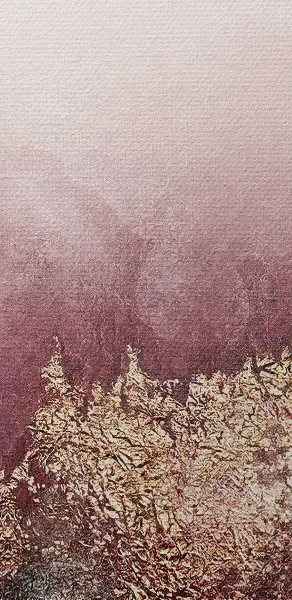 A close up of a painting A close up of a painting