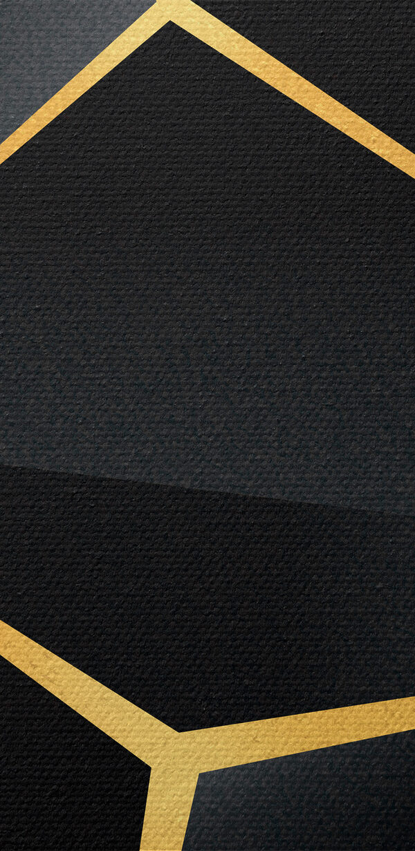 Élégant motif géométrique noir avec accents Élégant motif géométrique noir avec accents