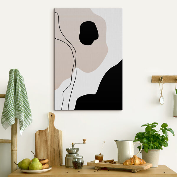 Un motif noir et blanc Un motif noir et blanc