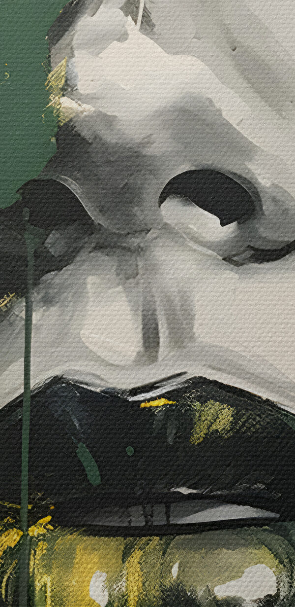 Peinture d'un visage de femme Peinture d'un visage de femme