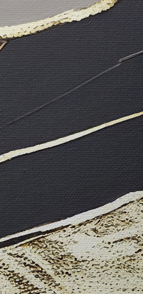 Gros plan sur une peinture Gros plan sur une peinture