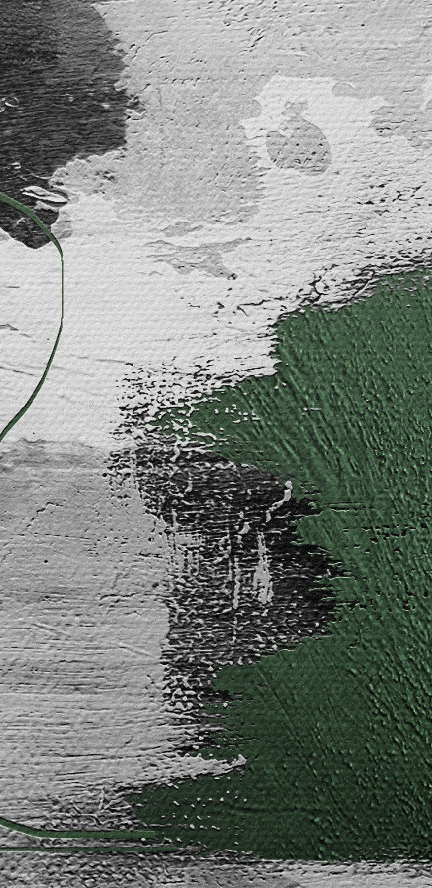 Gros plan sur une peinture